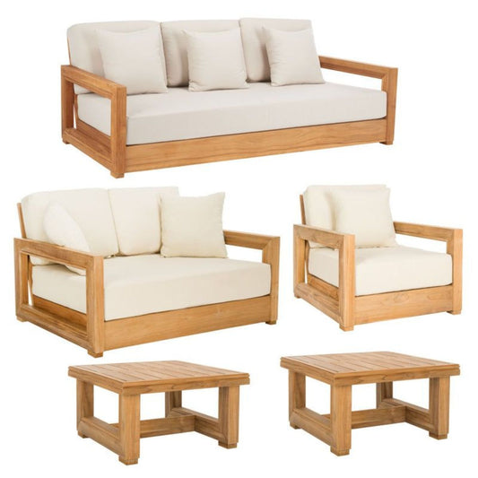 Set de Terraza 3 2 1 Cuerpos + Mesita - CABO